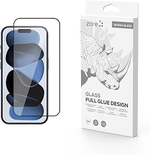 Zore Apple ile uyumlu iPhone 17 Air Zore Rika Premium Temperli Cam Ekran Koruyucu Şeffaf