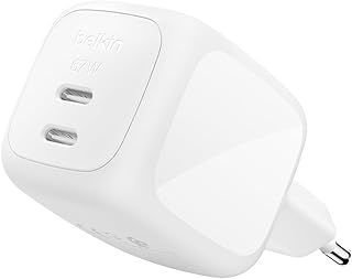 Belkin BoostCharge Pro 2 Portlu USB-C Şarj Cihazı 67 W, hızlı şarj