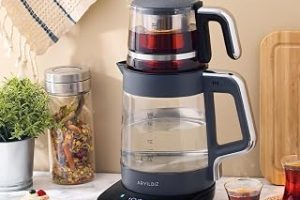 Aryıldız Vision Shine Çay Makinesi Antrasit — %25 İndirim | Amazon TR Fırsatı