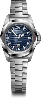 Victorinox I.N.O.X Küçük Otomatik Mavi Kadran Paslanmaz Çelik Saat 32mm - 242026