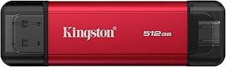 512GB Dual USB-A/C Portable SSD, Up to 1050MB/s USB 3.2 Gen 2 SPSD/512GB