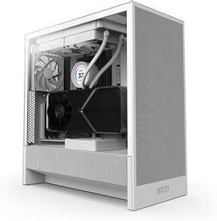 Nzxt H5 Flow Beyaz Bilgisayar Kasası 750W Güç Kaynağı Bundle Set Gaming PC
