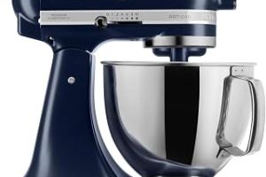 KitchenAid Artisan mutfak robotu, eğilebilir gıda işlemcisi, hamur yoğurma makinesi, 3 aksesuarlı ve paslanmaz çelik kaseli, 4,8 l, mürekkep mavisi — %31 İndirim | Amazon TR Fırsatı