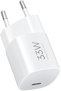 Xiaomi 33W Nano Power Adapter (USB-C) EU Küçük ve Kompakt Hızlı Şarj Adaptörü Beyaz, Xiaomi 33W Nano Power Adapter (USB-C)