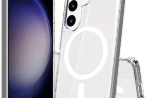 Zore Galaxy ile uyumlu S25 FE Kılıf M-safe Şarj Özellikli Şeffaf Sert PC Zore Embos Kapak Şeffaf — %20 İndirim | Amazon TR Fırsatı