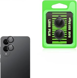 Zore Galaxy ile uyumlu S25 Edge CL-07 Kamera Lens Koruyucu Siyah