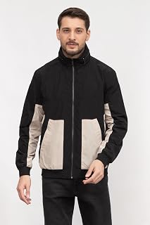 Karl Lagerfeld Erkek Mont, Siyah, 52 Beden