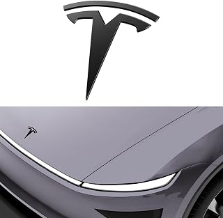 Spigen Tesla Model Y Juniper 2026-2025 Ön Logo Amblem Koruyucu Çizilme Önleyici TD100B Siyah - ACP11155