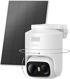 eufy Security eufyCam C37, Güneş Kameraları Kablosuz Dış Mekan, 2K Çözünürlük
