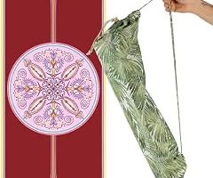 Mandala Serisi Now Here 4.1 mm Doğal Kauçuk Kaydırmaz Yoga Matı — %20 İndirim | Amazon TR Fırsatı
