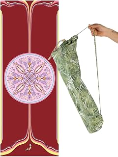 Mandala Serisi Now Here 4.1 mm Doğal Kauçuk Kaydırmaz Yoga Matı