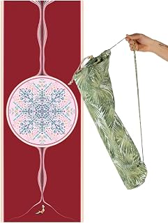 Mandala Serisi Be Here Now 4.1 mm Doğal Kauçuk Kaydırmaz Yoga Matı