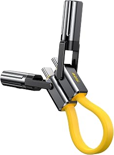 AOHI Prometheus 3’ü 1 Arada Titanyum EDC Çok Amaçlı 240W Şarj ve Veri Kablosu
