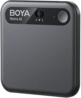 Boya Notra 64 GB AI Ses Kayıt Cihazı (Siyah)