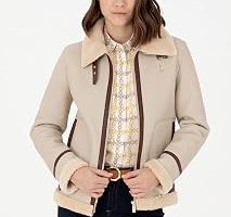 U.S. Polo Assn. Kadın Ekru Deri Mont-Kaban 50297261-VR019 — %35 İndirim | Amazon TR Fırsatı