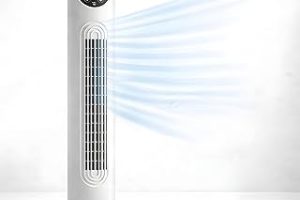 Kule Tipi Vantilatör, Uzaktan Kumandalı, 3 Kademeli Hız Ayarı, 7.5 Saat Zamanlayıcı, Salınımlı Sessiz Fan, 45W, Ev Ofis Yatak Odası İçin — %32 İndirim | Amazon TR Fırsatı