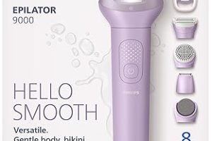 Philips Epilatör Serisi 9000, Kablosuz, Islak ve Kuru Kullanım, ProGuide, LED Işık, 32 Cımbız, BRE728/05 — %62 İndirim | Amazon TR Fırsatı