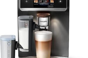 Philips Café Aromis Tam Otomatik Espresso Makinesi – BrewExtract Teknolojisi, LatteGo Pro, 50+ Sıcak ve Soğuk İçecek, kolay temizleme, sezgisel ekran ve Barista asistanı ile (EP8757/12) — %23 İndirim | Amazon TR Fırsatı