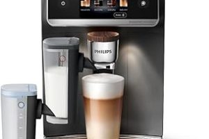 Philips Café Aromis Tam Otomatik Espresso Makinesi – BrewExtract Teknolojisi, LatteGo Pro, 50+ Sıcak ve Soğuk İçecek, kolay temizleme, sezgisel ekran ve Barista asistanı ile (EP8757/12) — %25 İndirim | Amazon TR Fırsatı