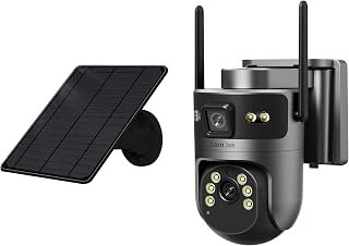 ICAM 365 A444 4G E-SIM PTZ Güvenlik Kamerası, Siyah, 4K Çözünürlük