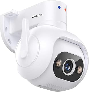 ICAM 365 Dış Mekan WiFi PTZ Güvenlik Kamerası, 2K, Hareket Algılama, Q401, Kablolu, Akıllı Gece Görüşlü, ONVIF Destekli