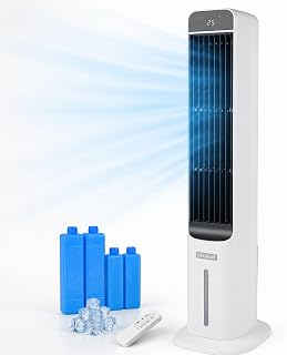 Econat EC5 5L Sulu Soğutucu, Kumandalı, 80W, 3 Hız Kademeli Hava Soğutucu