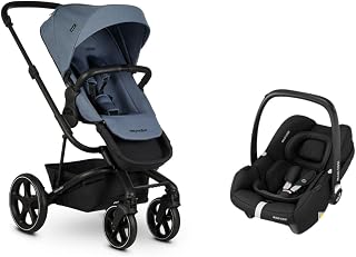 Easywalker Harvey3 Bebek Arabası Steel Blue Travel Sistem