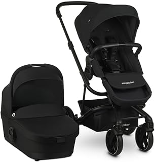 Easywalker Harvey3 Bebek Arabası Shadow Black İkili Set