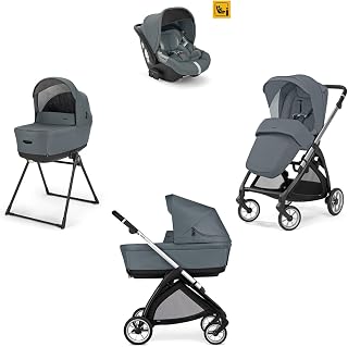 Electa+ Bebek Arabası Darwin Recline 4'lü Sistem Union Grey