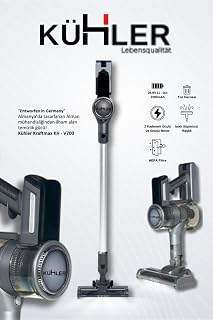 Kraftmax KH-V700 Kablosuz Turbo Fırçalı Dikey Şarjlı Süpürge