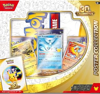 Pokémon TCG: 30. Kutlama Poster Koleksiyonu (3 Promosyon Kartı, 1 Poster ve 3 Güçlendirici)