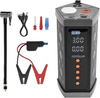 Pikas Joyplus Araç Akü Takviye Cihazı 16000 mAh | 8 Bar 116 PSI Hava Kompresörü | Jump Starter | Taşınabilir Powerbank | LED El Feneri | Oto Lastik Şişirme Kompresörü — %33 İndirim | Amazon TR Fırsatı