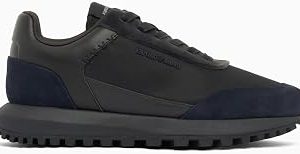 Erkek Nefes Alabilen File ve Süet Detaylı Rahat Tabanlı Siyah Sneaker EM004839 AF29491-MZ312 — %24 İndirim | Amazon TR Fırsatı