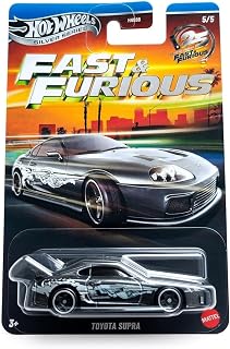 Hot Wheels Fast and Furious Silver Series Toyota Supra, 5/5