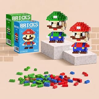 BRICKS C1044 & 1045 |2'Lİ SET | Mini Blok Yapım Seti - Kutulu Ambalaj - Orijinal