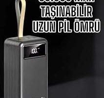 Powerbank 60.000 Mah Hızlı Şarj 4 Çıkışlı Uzun Şarj Süreli Dijital Göstergeli — %29 İndirim | Amazon TR Fırsatı