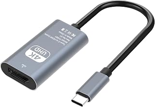 Lunatic 7015 Type C To HDMI 4K 30HZ USB C HDMI kablo tipi C dizüstü bilgisayarlar için akıllı telefonlar ve Tüm Cihazlar