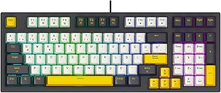 MK1140 RGB-ABS- KABLOLU MEKANİK KLAVYE, SİYAH