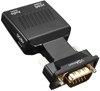 Lunatic 0145 Vga To Hdmi Çevirici Dönüştürücü Laptop Tv Monitör Adaptör Kablosu VGA çıkışını HDTV'ye dönüştürmenizi sağlar.