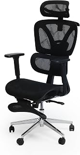 Pixel Flow Ergonomik Çalışma Koltuğu, Mesh Sırtlık, Başlıklı