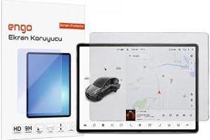 Engo Tesla Model Y İle Uyumlu Mat Ekran Koruyucu 16 İnç Multimedya, 9h Esnek Nano Cam, Anti Glare, Yansıma Ve Parlama Azaltıcı — %28 İndirim | Amazon TR Fırsatı