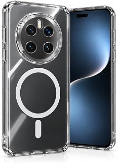 Coverzone Honor Magic 7 Pro ile Uyumlu Crystal Clear MagSafe Şeffaf Kılıf