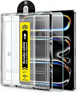 Coverzone iPad mini 6 / A17 Pro ile Uyumlu Kolay Aparatlı Ekran Koruyucu