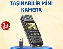 Taşınabilir Full HD Mini Kamera TFT Ekranlı — %27 İndirim | Amazon TR Fırsatı