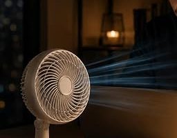 Masaüstü Mini Fan Sessiz Çalışan 2 Hızlı Otomatik Salınımlı Fan — %25 İndirim | Amazon TR Fırsatı