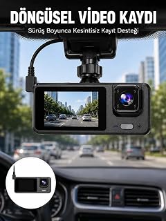 Full HD 3 Kanallı Araç Kamerası – Akıllı Çözümlerle Sürüş Yeni Nesil