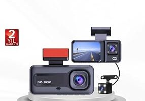Full HD Üç Kameralı Araç Kamerası G-Sensörlü ve Gece Görüşlü — %25 İndirim | Amazon TR Fırsatı