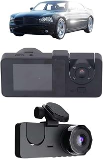 Gece Görüşlü DVR 3 Lensli Araç İçi Sürüş Kamerası Video Kaydedici
