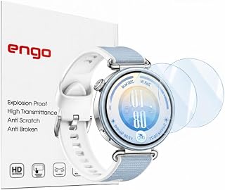 Huawei Watch GT 7 41 mm İle Uyumlu Ekran Koruyucu Nano Parlak Çizilmeye Dayanıklı Akıllı Saat Koruması, 9H Kırılmaz Esnek Cam, Hd Şeffaf 2 Adet