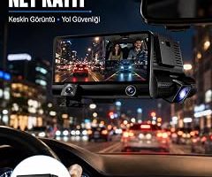 Çift Lens Araç Güvenlik Kamerası G Sensörlü Full HD Yeni Nesil — %24 İndirim | Amazon TR Fırsatı